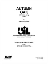 Autumn Oak Orchestra sheet music cover